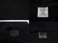 画像をギャラリービューアに読み込む, VETEMENTS ヴェトモン 16AW ADELAIDE バックレタリング刺繍スウェットプルオーバーフーディ パーカー ブラック SS16TP17 美品 4c069645