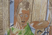 画像をギャラリービューアに読み込む, 極美品 LOEWE ロエベ ジャガード ニット H526Y14K37 イタリア製 ウール ポリエステル コットン ポリアミド サイズM 中古 4c069870