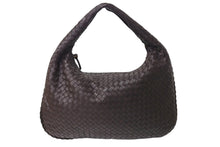 Load image into Gallery viewer, 極美品 BOTTEGAVENETA ボッテガヴェネタ ワンショルダーバッグ イントレチャート 115653 V0013 2040 レザー ダークブラウン 中古 4c069885