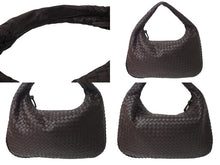 Load image into Gallery viewer, 極美品 BOTTEGAVENETA ボッテガヴェネタ ワンショルダーバッグ イントレチャート 115653 V0013 2040 レザー ダークブラウン 中古 4c069885