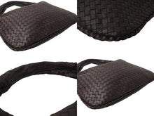 Load image into Gallery viewer, 極美品 BOTTEGAVENETA ボッテガヴェネタ ワンショルダーバッグ イントレチャート 115653 V0013 2040 レザー ダークブラウン 中古 4c069885