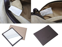 Load image into Gallery viewer, 極美品 BOTTEGAVENETA ボッテガヴェネタ ワンショルダーバッグ イントレチャート 115653 V0013 2040 レザー ダークブラウン 中古 4c069885