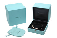 画像をギャラリービューアに読み込む, 極美品 TIFFANY&amp;Co. ティファニー ロック バングル 内径27cm K18YG K18WG パヴェダイヤモンド 1.51ct Au750刻印 中古 4c070265