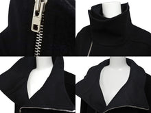画像をギャラリービューアに読み込む, 極美品 RickOwens リックオウエンス TUBEWAY COAT チューブウェイコート RU15F7972-N SPHINX期 15AW ブラック ウール 中古 4c070274