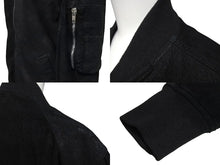 画像をギャラリービューアに読み込む, RICK OWENS リックオウエンス 16AW ボンバージャケット RU16F6775 レザー ブラック サイズ40 美品 中古 4c070275