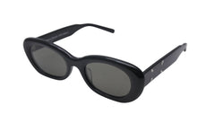 画像をギャラリービューアに読み込む, GENTLE MONSTER x MAISON MARGIELA ジェントルモンスター メゾンマルジェラ MM004 アセテート ブラック 美品 中古 4c070311