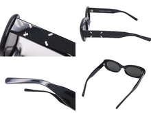 画像をギャラリービューアに読み込む, GENTLE MONSTER x MAISON MARGIELA ジェントルモンスター メゾンマルジェラ MM004 アセテート ブラック 美品 中古 4c070311