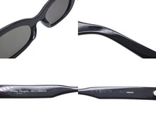 画像をギャラリービューアに読み込む, GENTLE MONSTER x MAISON MARGIELA ジェントルモンスター メゾンマルジェラ MM004 アセテート ブラック 美品 中古 4c070311