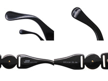 画像をギャラリービューアに読み込む, GIANNI VERSACE ジャンニヴェルサーチ メデューサ サングラス メガネ 413/A イタリア製 ブラック ゴールド金具 美品 中古 4c070419