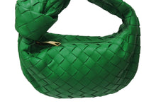 Load image into Gallery viewer, BOTTEGA VENETA ボッテガヴェネタ ミニ ジョディ ハンドバッグ 651876 パラキート グリーン カーフ ラムレザー 美品 中古 4c070436