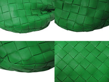 Load image into Gallery viewer, BOTTEGA VENETA ボッテガヴェネタ ミニ ジョディ ハンドバッグ 651876 パラキート グリーン カーフ ラムレザー 美品 中古 4c070436