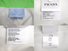 画像をギャラリービューアに読み込む, 新品同様 PRADA プラダ タイムカプセル プリント コットン シャツ ホワイト グリーン メンバー限定 オンライン限定 UCS438 15P8 F0018 S 231 サイズM 中古 4c070464