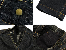 画像をギャラリービューアに読み込む, BEYONDEXX x SACAI ビヨンデックス サカイ ワイドテーパード デニムパンツ 22-02831M サイズ0 インディゴブルー 美品 中古 4c070468