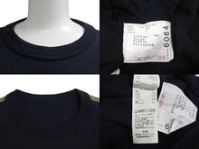画像をギャラリービューアに読み込む, Sacai サカイ 22SS ナイロン ツイル 半袖Ｔシャツ ブラック カーキ ドッキング トップス コットン サイズ1 美品 中古 4c070469