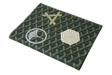 画像をギャラリービューアに読み込む, 新品未使用 GOYARD ゴヤール カスティリオーネ カバー 手帳カバー CASTIGMMLTY09CL09X マーカージュ グリーン PVC レザー 中古 4c070493