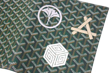 画像をギャラリービューアに読み込む, 新品未使用 GOYARD ゴヤール カスティリオーネ カバー 手帳カバー CASTIGMMLTY09CL09X マーカージュ グリーン PVC レザー 中古 4c070493