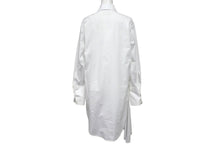 画像をギャラリービューアに読み込む, 極美品 OFF WHITE オフホワイト Popeline アシンメトリー シャツドレス OWDB280R21FAB0001 ホワイト サイズ38 中古 4c070726