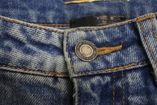 画像をギャラリービューアに読み込む, SAINT LAURENT サンローラン デニム コットン ブルー レザータグ 589797 サイズ25 中古 美品 4c070768