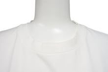画像をギャラリービューアに読み込む, 美品 PRADA プラダ 半袖Tシャツ UJN712 サイズS トライアングルロゴ ホワイト ロゴ刺繍 コットン 中古 4c070782