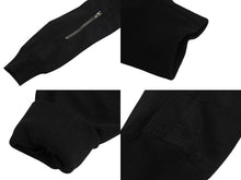 画像をギャラリービューアに読み込む, Rick Owens リックオウエンス BAUHAUS FLIGHT JACKET ボンバージャケット ポリエステル ブラック シルバー 42 美品 中古 4c070829