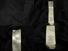 画像をギャラリービューアに読み込む, Rick Owens リックオウエンス BAUHAUS FLIGHT JACKET ボンバージャケット ポリエステル ブラック シルバー 42 美品 中古 4c070829