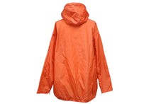 画像をギャラリービューアに読み込む, PRADA プラダ ナイロンジャケット 291427 サイズS ロゴプリント オレンジ ナイロン ジップアップ 美品 中古 4c070997