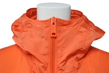 画像をギャラリービューアに読み込む, PRADA プラダ ナイロンジャケット 291427 サイズS ロゴプリント オレンジ ナイロン ジップアップ 美品 中古 4c070997