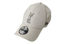 画像をギャラリービューアに読み込む, 新品未使用 SAINT LAURENT サンローラン NEW ERA ニューエラ コラボ キャップ 帽子 コットン グレー ブラック サイズONE 中古 4c071013