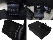 画像をギャラリービューアに読み込む, 新品未使用 SAINT LAURENT サンローラン NEW ERA ニューエラ コラボ キャップ 帽子 コットン グレー ブラック サイズONE 中古 4c071013