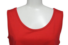 画像をギャラリービューアに読み込む, YVES SAINT LAURENT イヴサンローラン タンクトップ SN71-323 コットン サイズM レッド 美品 中古 4c071017