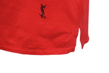 画像をギャラリービューアに読み込む, YVES SAINT LAURENT イヴサンローラン タンクトップ SN71-323 コットン サイズM レッド 美品 中古 4c071017