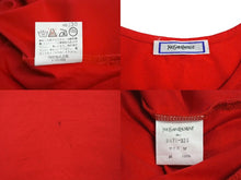 画像をギャラリービューアに読み込む, YVES SAINT LAURENT イヴサンローラン タンクトップ SN71-323 コットン サイズM レッド 美品 中古 4c071017