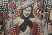 画像をギャラリービューアに読み込む, 極美品 Jean Paul GAULTIER ジャンポールゴルチェ パワーネットカウガールハイネックカットソー 40 アイボリー 中古 4c071316