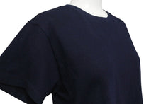 画像をギャラリービューアに読み込む, Ron Herman ロンハーマン FILMELANGE フィルメランジェ コットン クルーネック Tシャツ ネイビー 美品 中古 4c071351