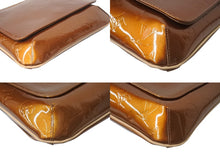 画像をギャラリービューアに読み込む, 極美品 LOUIS VUITTON ルイヴィトン トンプソンストリート ショルダーバッグ ワンショルダー ヴェルニ M91124 ブロンズ 中古 4c071411