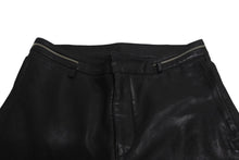 画像をギャラリービューアに読み込む, MONCLER モンクレール × 1017 ALYX 9AM アリクス ジップレザーパンツ G209Y2A00001 サイズ48 21AW ブラック 美品 中古 4c071537