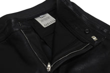 画像をギャラリービューアに読み込む, MONCLER モンクレール × 1017 ALYX 9AM アリクス ジップレザーパンツ G209Y2A00001 サイズ48 21AW ブラック 美品 中古 4c071537