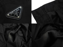 画像をギャラリービューアに読み込む, PRADA プラダ ナイロンカーゴパンツ SPH286 サイズM 21SS トライアングルロゴ 三角ロゴプレート RE-NYLON 美品 中古 4c071538