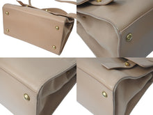 画像をギャラリービューアに読み込む, SAINT LAURENT PARIS サンローランパリ ミューズトゥ ハンドバッグ ショルダーバッグ 313499 レザー ベージュ 美品 中古 4c071630