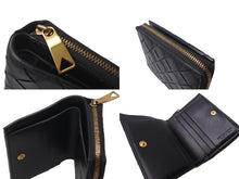 Load image into Gallery viewer, BOTTAGA VENETA ボッテガヴェネタ leather wallet レザー 二つ折り財布 イントレチャートレザー 美品 中古 4c071656