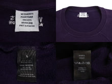 画像をギャラリービューアに読み込む, VETEMENTS ヴェトモン BEVERLY HILLS スウェット LA限定 パープル ビバリーヒルズ 刺繍 サイズL 美品 中古 4c071687