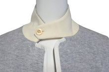 画像をギャラリービューアに読み込む, SACAI サカイ 14-00617M CARDIGAN カーディガン Vネック サイズ 1 ライトグレー コットン 100% 良品 中古 4c071715