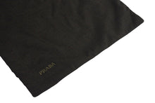 画像をギャラリービューアに読み込む, 極美品 PRADA プラダ マフラー ショール 刺繍ロゴ カーキ系 レッド ウール ナイロン ロゴパッチ イタリア製 中古 4c071724