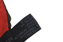 画像をギャラリービューアに読み込む, 極美品 PRADA プラダ マフラー ショール 刺繍ロゴ カーキ系 レッド ウール ナイロン ロゴパッチ イタリア製 中古 4c071724