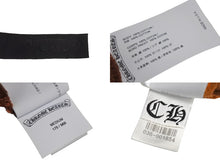 画像をギャラリービューアに読み込む, CHROME HEARTS クロムハーツ MATTY BOY マッティボーイ PPO Y NOT STRIPE POLO 長袖ポロシャツ サイズM ブラウン 美品 中古 4c071742