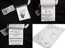 画像をギャラリービューアに読み込む, 新品未使用品 OFF-WHITE オフホワイト 半袖Tシャツ ブラック マルチカラー サイズXXS 23B90CA6 中古 4c071925