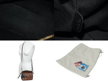 画像をギャラリービューアに読み込む, 極美品 LOEWE ロエベ × スタジオジブリ ススワタリ ミニ パズル 2WAY ハンドバッグ 千と千尋の神隠し マックロクロスケ ブラウン カーフスキン 中古 4c072411