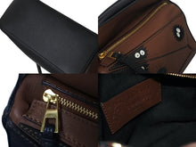 画像をギャラリービューアに読み込む, 極美品 LOEWE ロエベ × スタジオジブリ ススワタリ ミニ パズル 2WAY ハンドバッグ 千と千尋の神隠し マックロクロスケ ブラウン カーフスキン 中古 4c072411