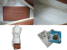 画像をギャラリービューアに読み込む, 極美品 LOEWE ロエベ × スタジオジブリ カルシファー ミニ パズル 2WAY ハンドバッグ ハウルの動く城 A510U95X63 ブラウン カーフスキン ショルダーバッグ 中古 4c072412