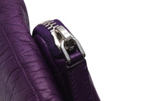 画像をギャラリービューアに読み込む, PRADA プラダ グローブ 手袋 2GG137 サイズ8 1/2 トライアングルロゴ ナッパレザー パープル 21AW 美品 中古 4c072424